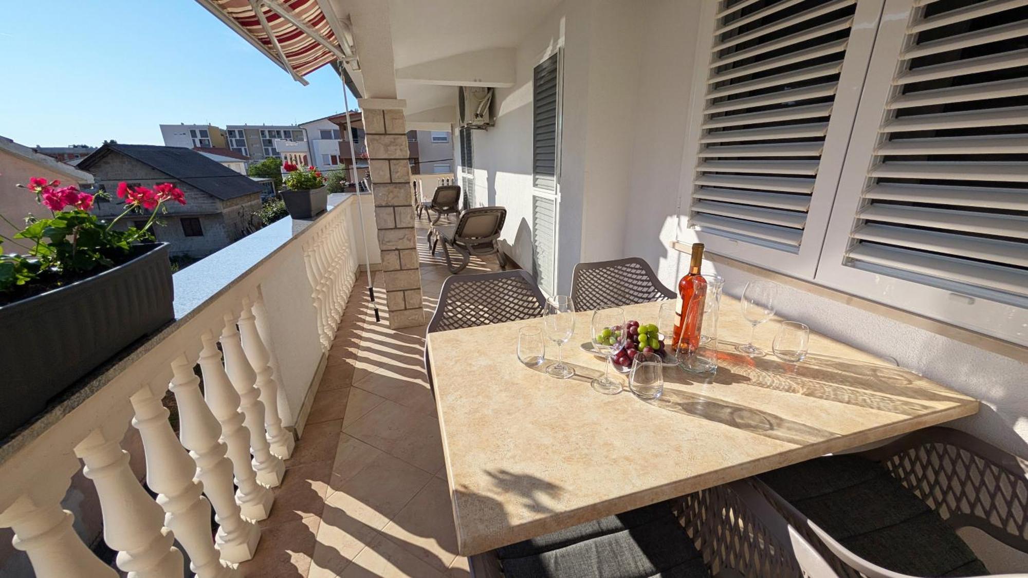 Modern 3Br Apartments In Zadar With Balcony Or Terrace, Free Parking & Ac Екстер'єр фото